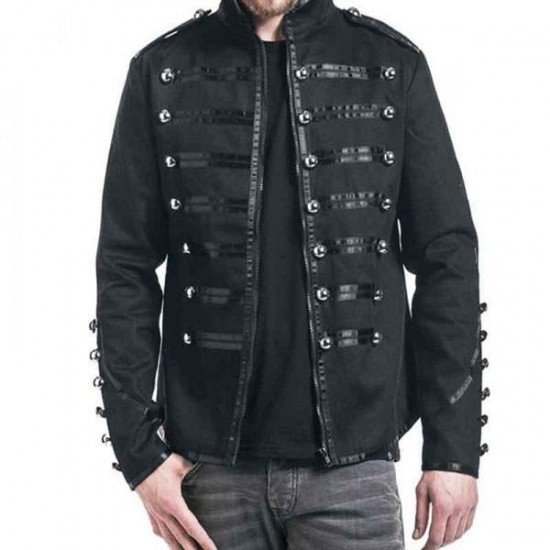 My Chemical Romance Gerard Way MCR Party Poison The Black Parade Military Jacket My Chemical Romance Gerard Way MCR Party Poison The Black Parade Military Jacket