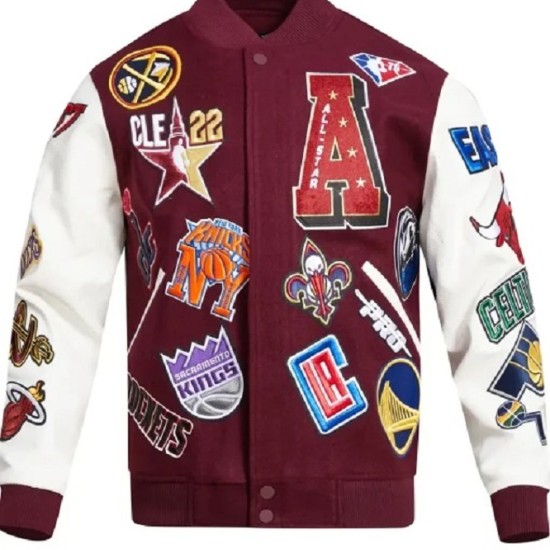 NBA All Star Cleveland 2023 Varsity Jacket NBA All Star Cleveland 2023 Varsity Jacket