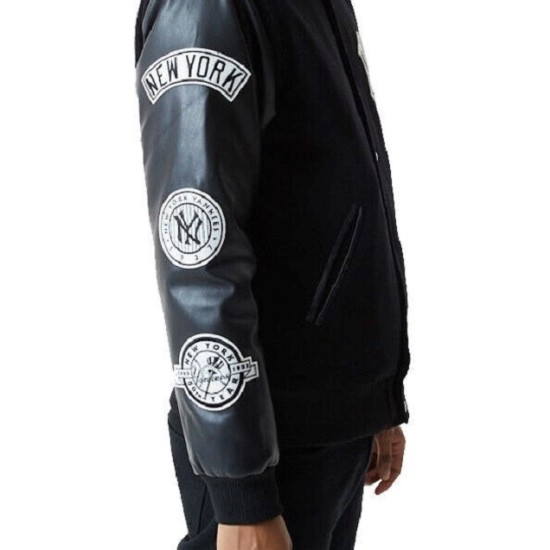 NEW ERA New York Yankees MLB Heritage Varsity Jacket NEW ERA New York Yankees MLB Heritage Varsity Jacket