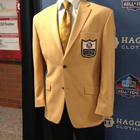 NFL Hall Of Fame Golden Jacket