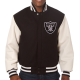 NFL Oakland Las Vegas Raiders Varsity Jacket NFL Oakland Las Vegas Raiders Varsity Jacket