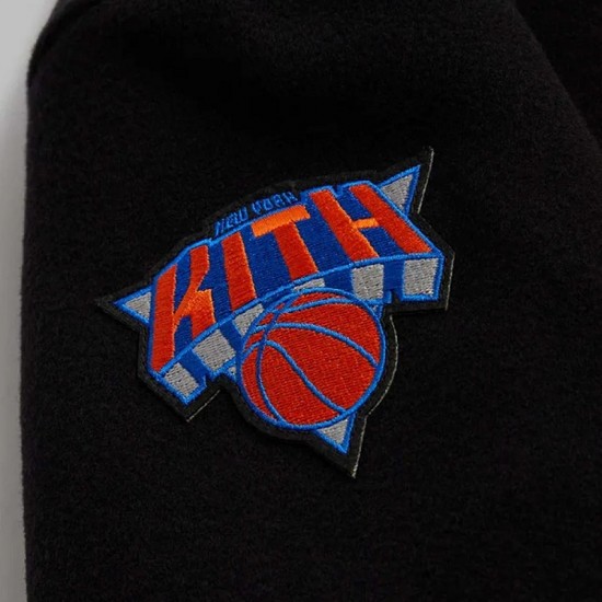 NY Knicks Varsity Black Wool Jacket NY Knicks Varsity Black Wool Jacket
