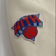 NY Knicks Varsity Cream Leather Jacket NY Knicks Varsity Cream Leather Jacket