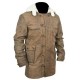 New Bane Coat Distressed Brown Genuine Cowhide Leather Jacket Faux Shearling New Bane Coat Distressed Brown Genuine Cowhide Leather Jacket Faux Shearling