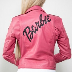 New Barbie Pink Leather Jacket