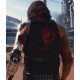 New Johnny Silverhand Cyberpunk 2077 Keanu Reeves Tactical Leather Vest