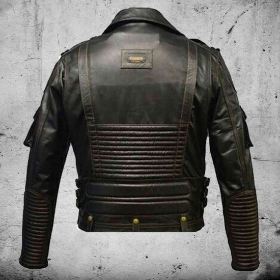 New Men's HD Biker Distressed Black Harley Davidson Motorcycle Real Cow Leather Jacket New Men's HD Biker Distressed Black Harley Davidson Motorcycle Real Cow Leather Jacket