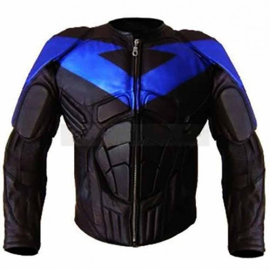 New Men's NightWing Motorbike Leather Jacket New Men's NightWing Motorbike Leather Jacket