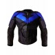 New Men's NightWing Motorbike Leather Jacket