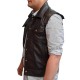 New Men's Rogues The Warriors Leather Vest New Men's Rogues The Warriors Leather Vest