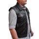 New Men's Rogues The Warriors Leather Vest New Men's Rogues The Warriors Leather Vest
