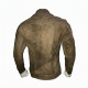 New Mens Stylish Stitch Cafe Racer Motorcycle Camel Color Jacket