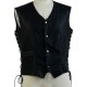 New Men's The Walking Dead Governor Daryl Dixon Angel Wings Leather Vest 