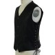 New Men's The Walking Dead Governor Daryl Dixon Angel Wings Leather Vest 