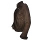 New Men's Vintage Biker Choco Buff Skin Motorcycle Cafe Racer Leather Jacket