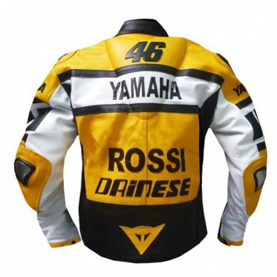 New Men's Yamaha Motorcycle Cow Hide Leather Jacket New Men's Yamaha Motorcycle Cow Hide Leather Jacket