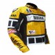 New Men's Yamaha Motorcycle Cow Hide Leather Jacket New Men's Yamaha Motorcycle Cow Hide Leather Jacket