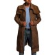 New Mens A7 Vega Veteran Ranger Armor Costume NCR Trench Leather Coat New Mens A7 Vega Veteran Ranger Armor Costume NCR Trench Leather Coat