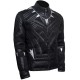 New Mens Black Panther Leather Jacket New Mens Black Panther Leather Jacket