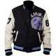 Cop Axel Foley Detroit Lions Beverly Hills Letterman Biker Jacket