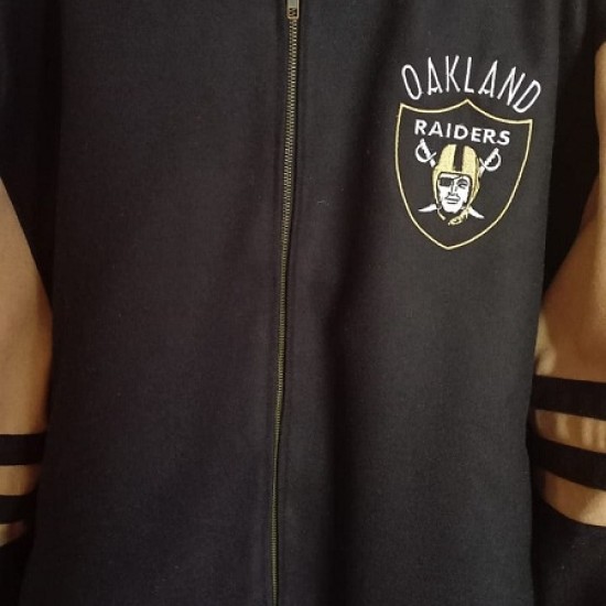 New Mens Oakland Raiders Varsity Jacket New Mens Oakland Raiders Varsity Jacket