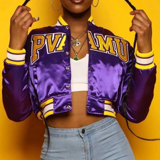 New Prairie View A M University Varsity Jacket