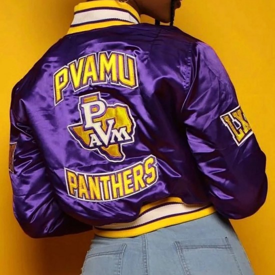 New Prairie View A M University Varsity Jacket
