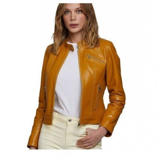 New Stylish Motorcycle Slim Fit Real Leather Jacket New Stylish Motorcycle Slim Fit Real Leather Jacket