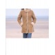 New Womens Beige Sherling Fur Coat New Womens Beige Sherling Fur Coat