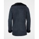 New Womens Black Sherling Fur Coat New Womens Black Sherling Fur Coat