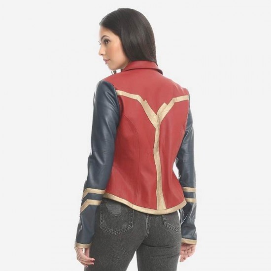 New Wonder Woman Leather Jacket New Wonder Woman Leather Jacket
