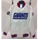 New York Giants White Bomber Jacket New York Giants White Bomber Jacket