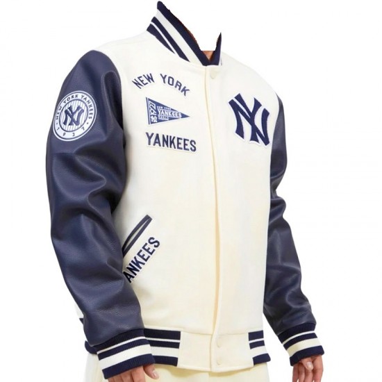 New York Yankees Retro Classic Wool Varsity Jacket