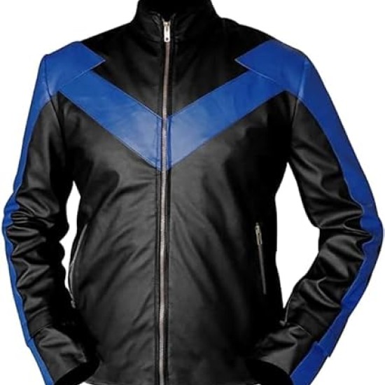 Nightwing Leather Jacket Costume In Different Designs