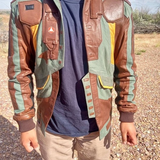 Old Edge Runners 6th Street Gang Cosplay leather Jacket Old Edge Runners 6th Street Gang Cosplay leather Jacket