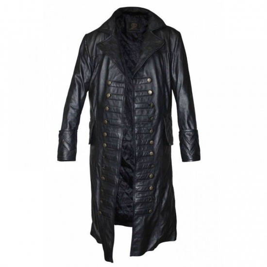 Once Upon A Time Captain Hook Leather Coat Once Upon A Time Captain Hook Leather Coat