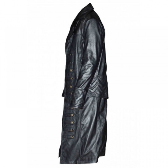 Once Upon A Time Captain Hook Leather Coat Once Upon A Time Captain Hook Leather Coat