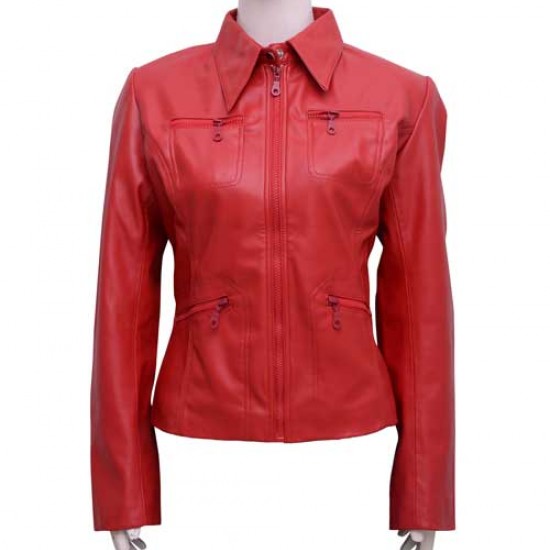 Once Upon A Time Emma Swan Leather Jacket     