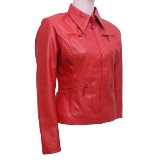 Once Upon A Time Emma Swan Leather Jacket     