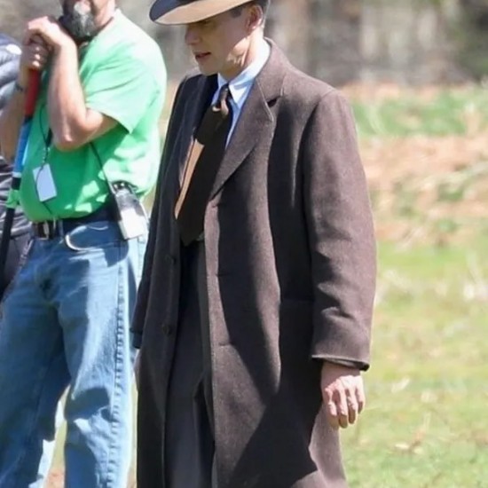 Oppenheimer 2023 Cillian Murphy Brown Coat Oppenheimer 2023 Cillian Murphy Brown Coat
