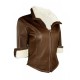 Overwatch Women Shearling Brown Tracer Jacket Overwatch Women Shearling Brown Tracer Jacket