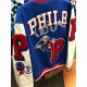 PHILADELPHIA 76 ERS NBA Mash Up Mens Long Sleeve Varsity JACKET PHILADELPHIA 76 ERS NBA Mash Up Mens Long Sleeve Varsity JACKET