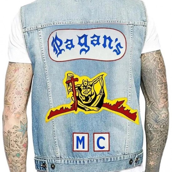 Pagan MC Denim Vest Pagan MC Denim Vest