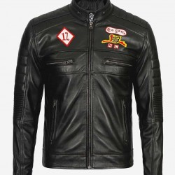 Pagan MC Motorcycle Black Leather Jacket