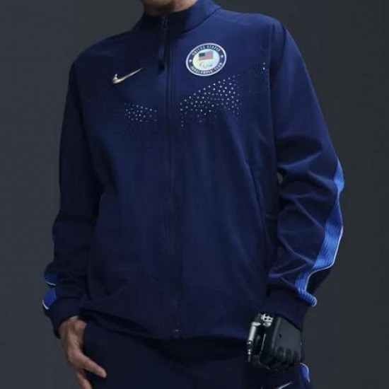 Paris 2024 Olympics Team USA Blue Tracksuit