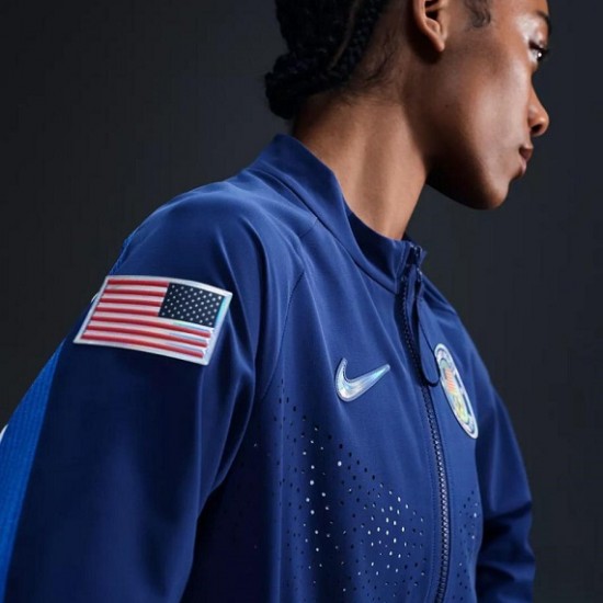 Paris 2024 Olympics Team USA Blue Tracksuit