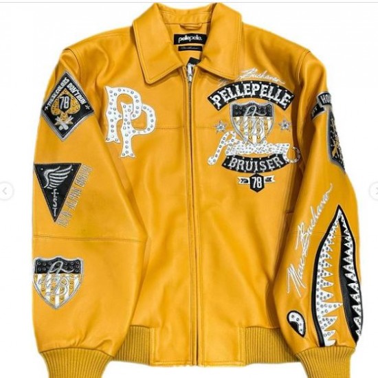 Pelle Pelle American Briuser Yellow Jacket