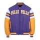 Pelle Pelle Arches Purple and Yellow Leather Jacket Pelle Pelle Arches Purple and Yellow Leather Jacket