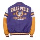 Pelle Pelle Arches Purple and Yellow Leather Jacket Pelle Pelle Arches Purple and Yellow Leather Jacket