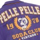 Pelle Pelle Arches Purple and Yellow Leather Jacket Pelle Pelle Arches Purple and Yellow Leather Jacket